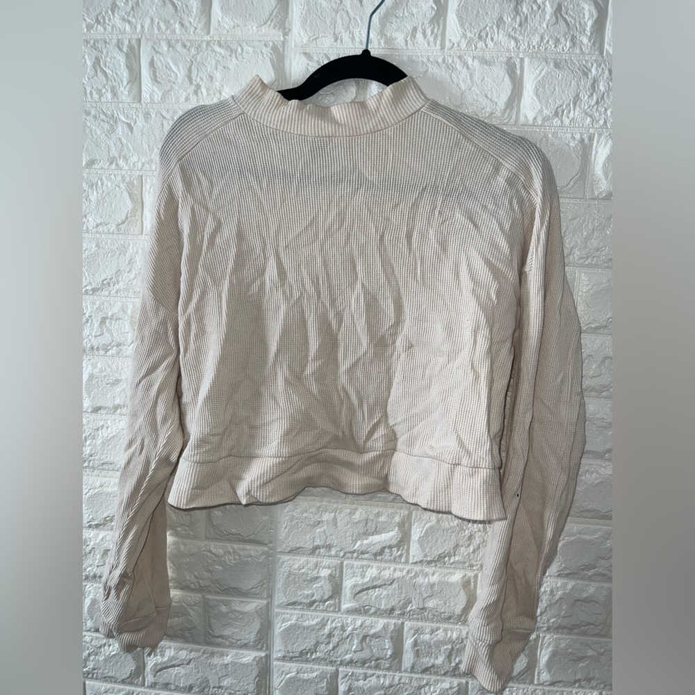 Size small Forever 21 mock neck cream sweater